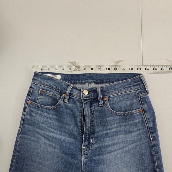 GAP Kick Fit High‎ Rise Jeans Women's 28x28 Tall Medium Wash Blue Denim - Picture 3 of 9